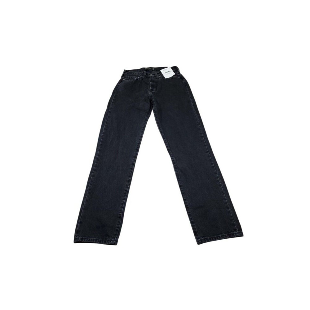 Abercrombie Men's 90s Loose Fit Jeans Black Authentic Rigid Denim Size 28 x 34